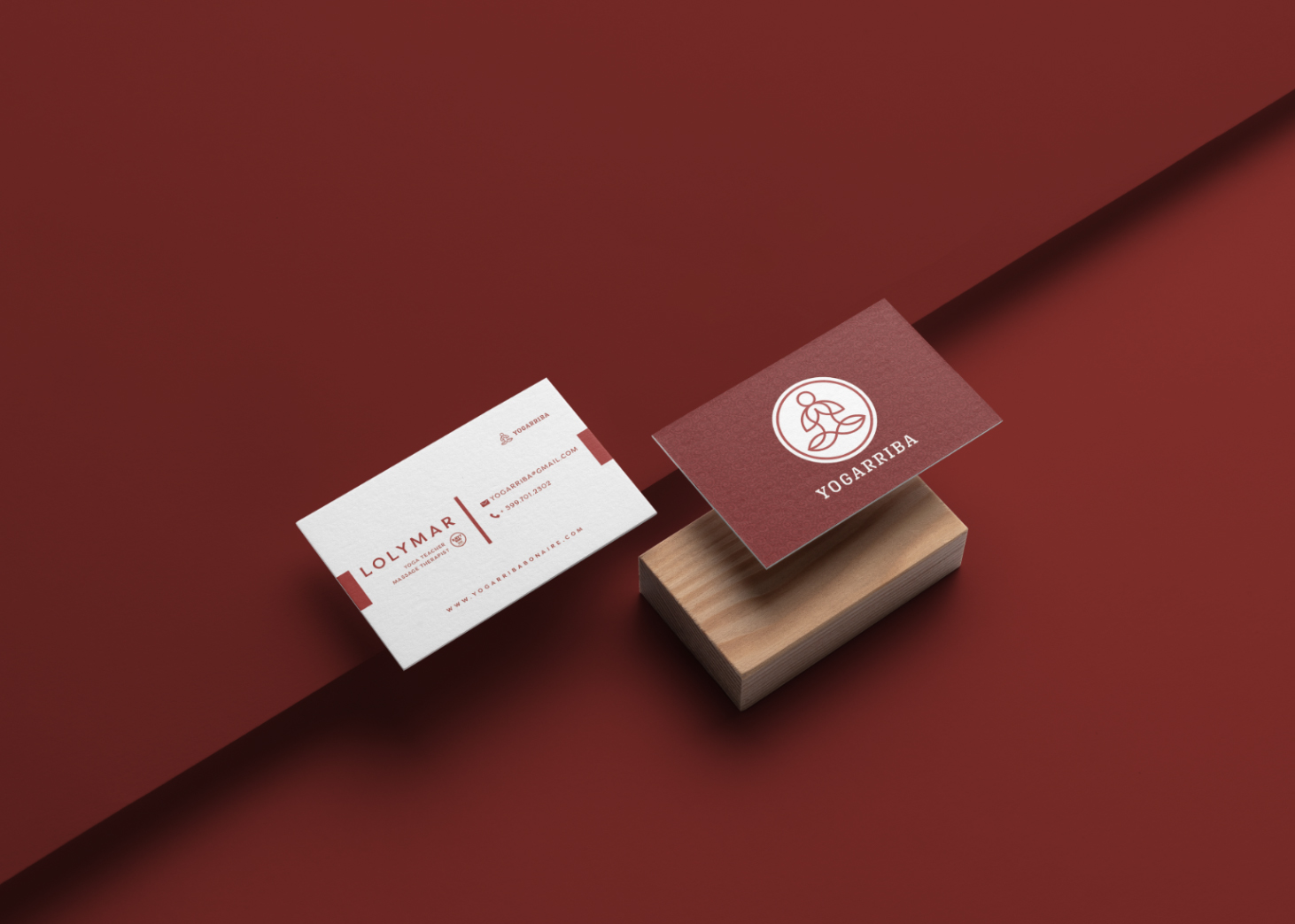 Yogarriba - Business Card